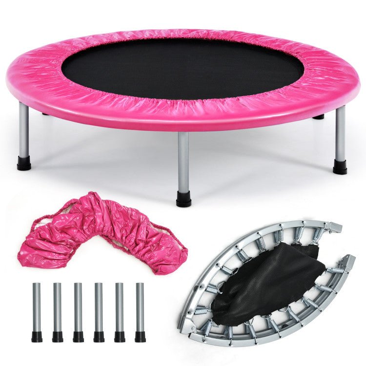 Best 38-Inch Mini Folding Fitness Rebounder Trampoline For Everyone