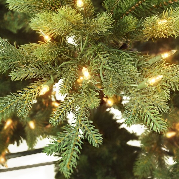 Puleo International 10 ft. PreLit Balsam Artificial Fir Tree