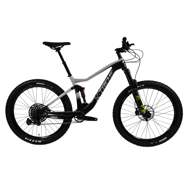 XTREME Carbon Fiber 29 Inch Mountain Bike Full Suspension 12 Speed Rear Shock MTB Bicycle Downhill High Quality Customized Cycle