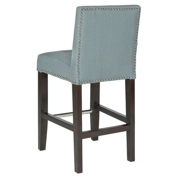 SAFAVIEH Thompson Sky Blue 24-inch Counter Stool - 16.7