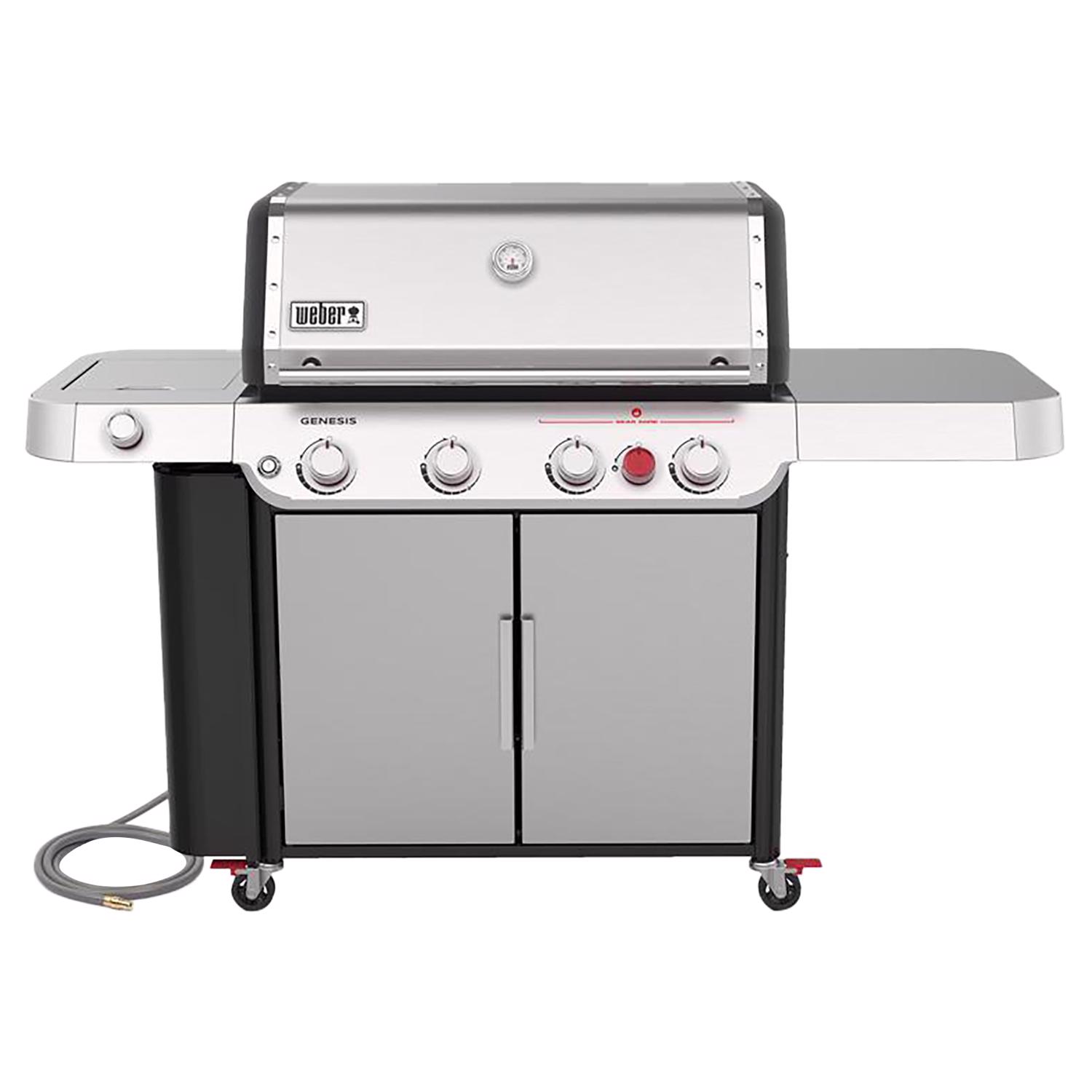 Weber Genesis S-435 4 Burner Natural Gas Grill Stainless Steel