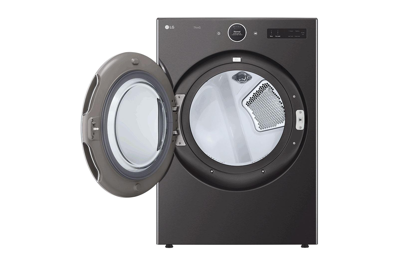 Lg DLEX6700B 7.4 Cu. Ft. Ultra Large Capacity Smart Wi-Fi Enabled Front Load Dryer With Turbosteam™ And Built-In Intelligence