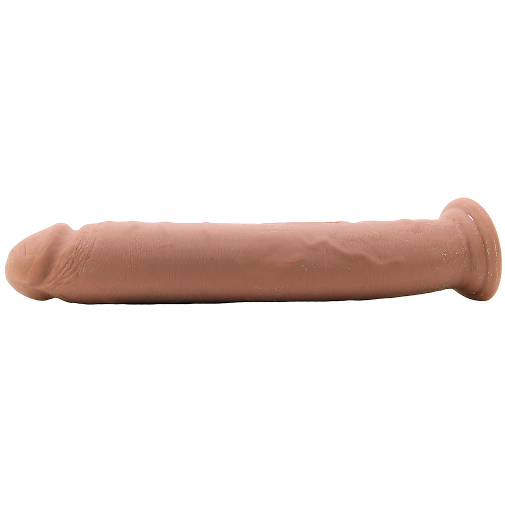 Realistic D 12 Inch ULTRASKYN Dildo in Caramel