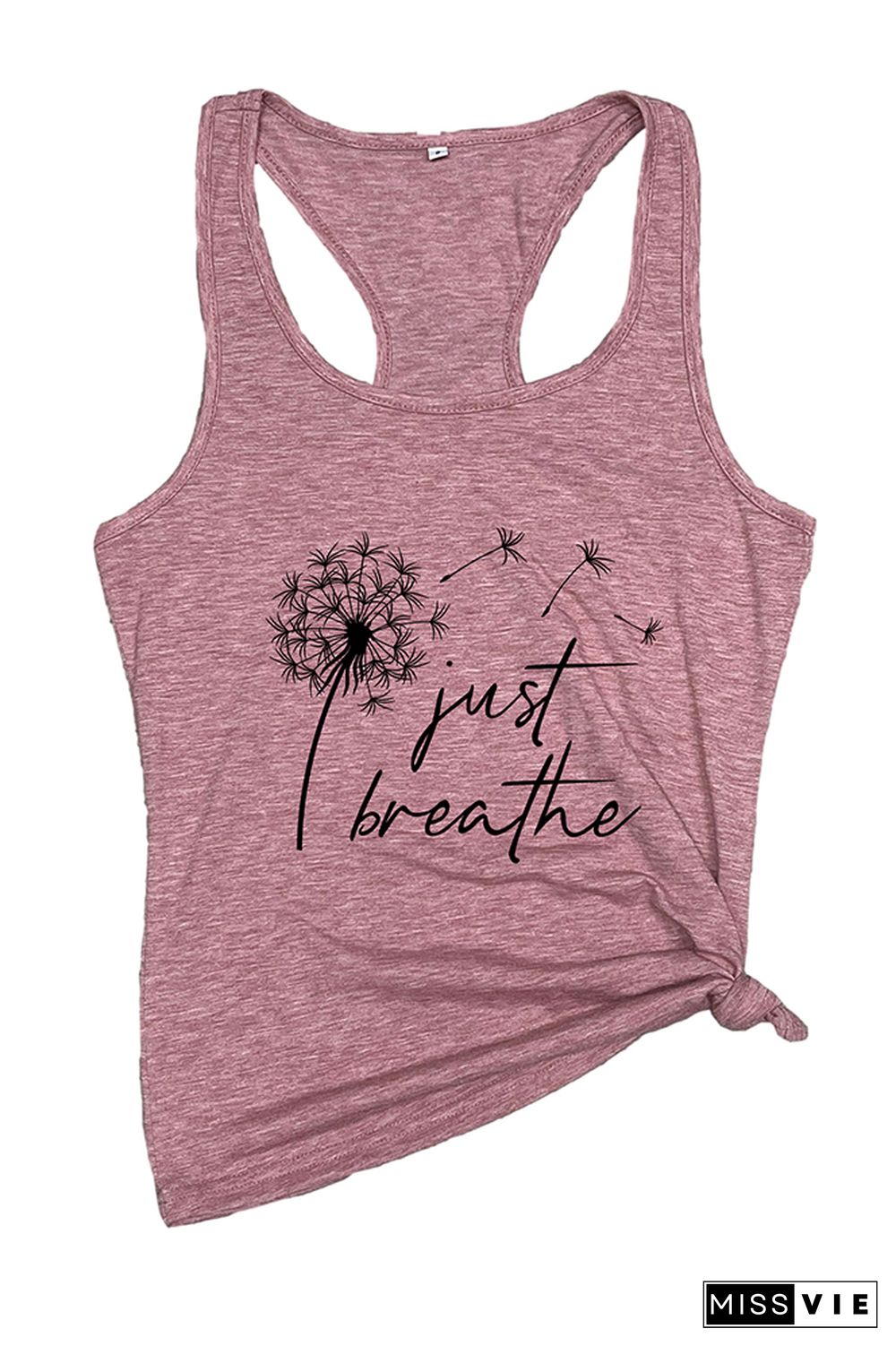 Just Breathe Dandelion, Momlife, Just Breathe, Inspirational Quotes, Mommy Quotes Tank Top Wholesale