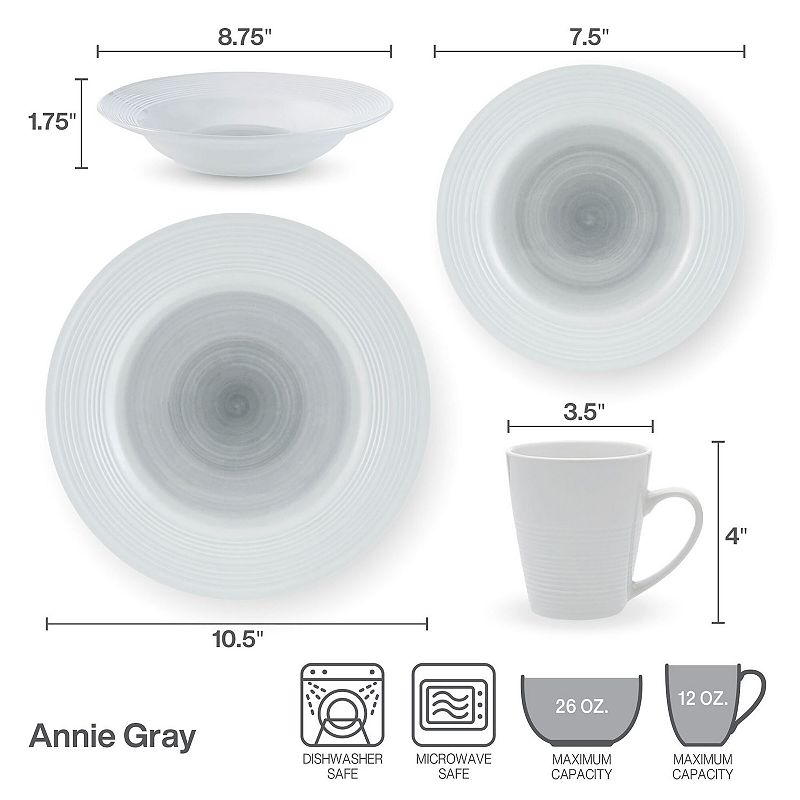 Pfaltzgraff Annie 16-pc. Dinnerware Set