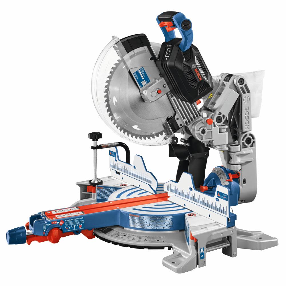 Bosch PROFACTOR Surgeon 12 Glide Miter Saw 18V Dual Bevel Bare Tool