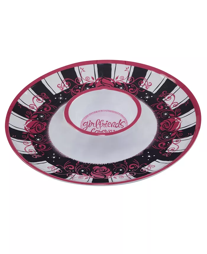 Certified International Lolita Girlfriends Together 3-PC Melamine Serving Set