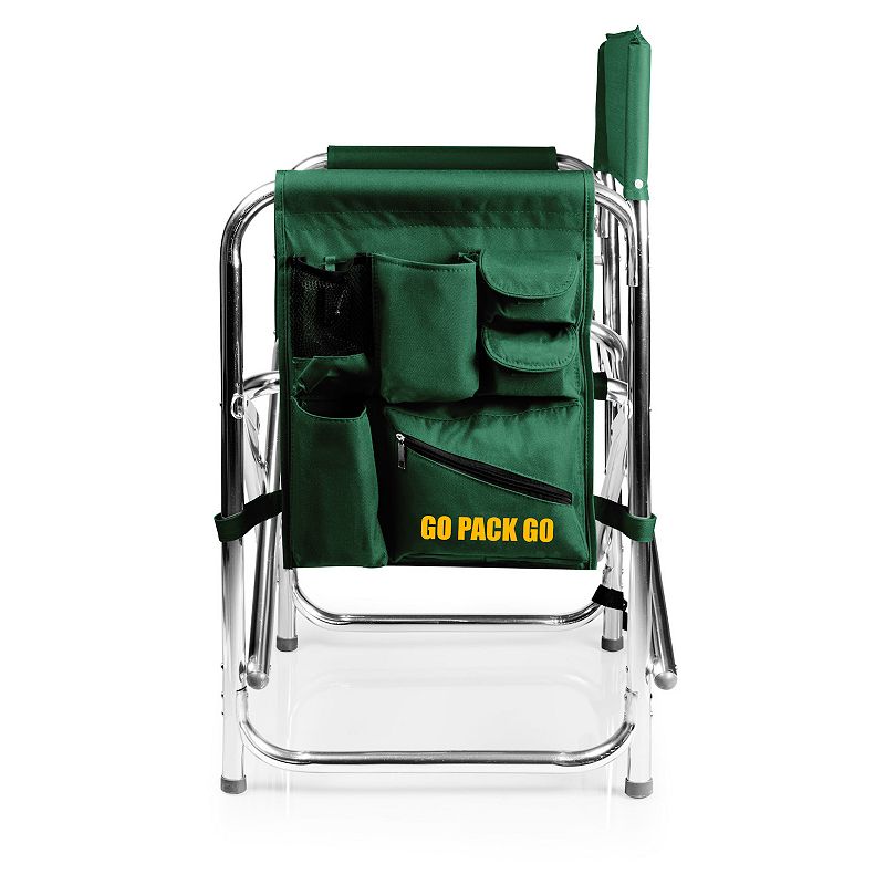 NFL Green Bay Packers Sports Chair with Side Table