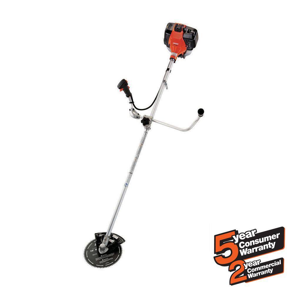 ECHO 42.7 cc Gas 2-Stroke U-Handle TrimmerBrushcutter SRM-410U