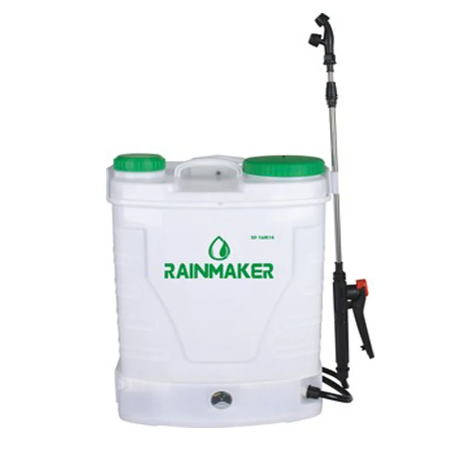 Rainmake 16L ragriculture battery powered knapsack rechargeable backpack sprayer garden  battery ragriculture sprayer