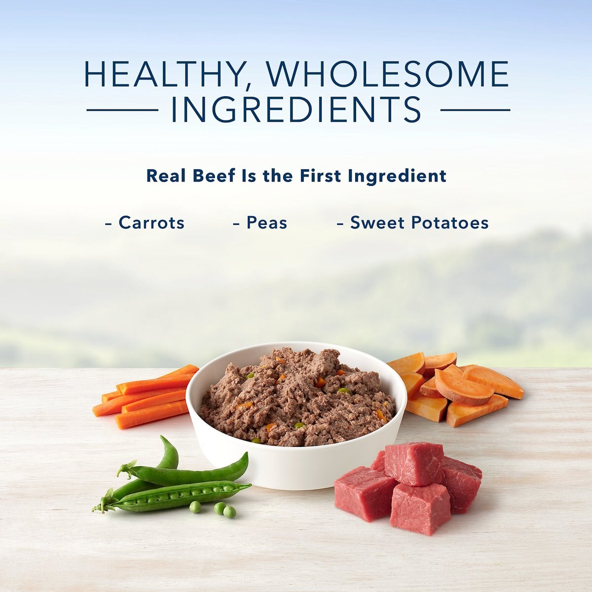 Blue Buffalo Homestyle Recipe Beef Dinner with Garden Vegetables and Sweet Potatoes Canned Dog Food