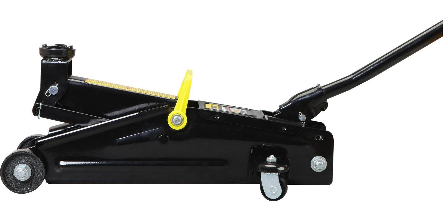 Black Jack 2.25 Ton Trolley Jack with 2.25 Ton Jack Stands in Case Black  T82253W