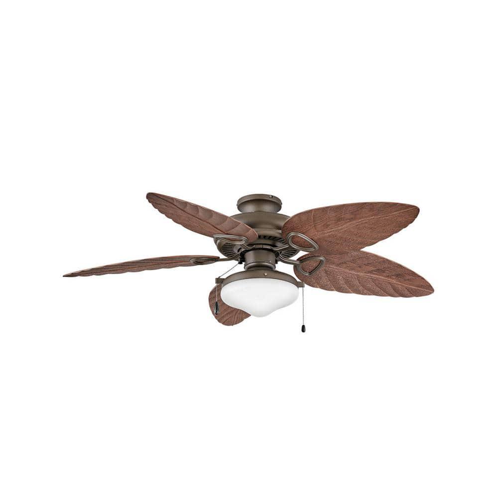 HINKLEY Vera Cruz 52 in IndoorOutdoor Metallic Matte Bronze Ceiling Fan Pull Chain