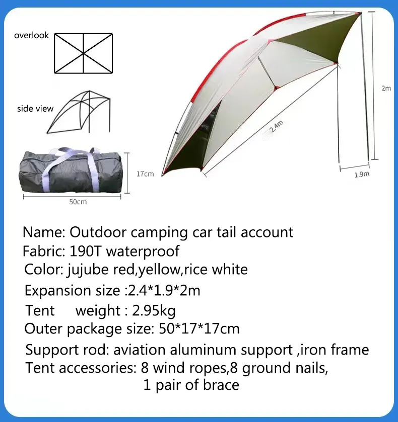 OEM LOGO printed collapsible outdoor camping and hike tent beach tent sun shelter shade