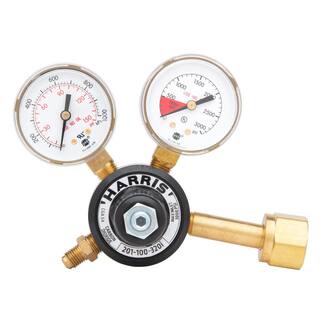 Harris Model 201 Brass Carbon Dioxide Preset Beverage Regulator 0-100 PSIG 14in. FNPT 3001994