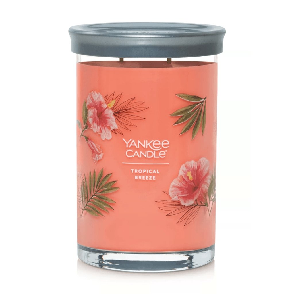 Yankee Candle  Signature Large Tumbler Candle in Tropical Breeze