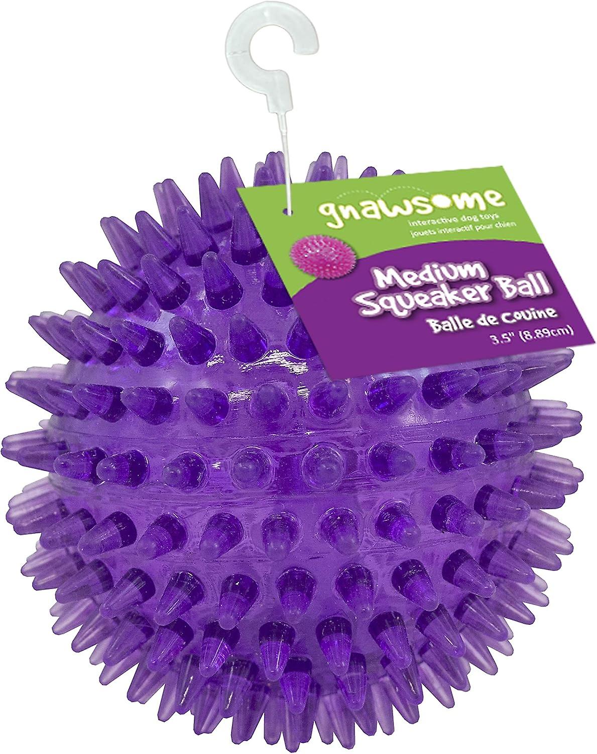 Medium Squeaker Ball Dog Toy， Medium 3.5