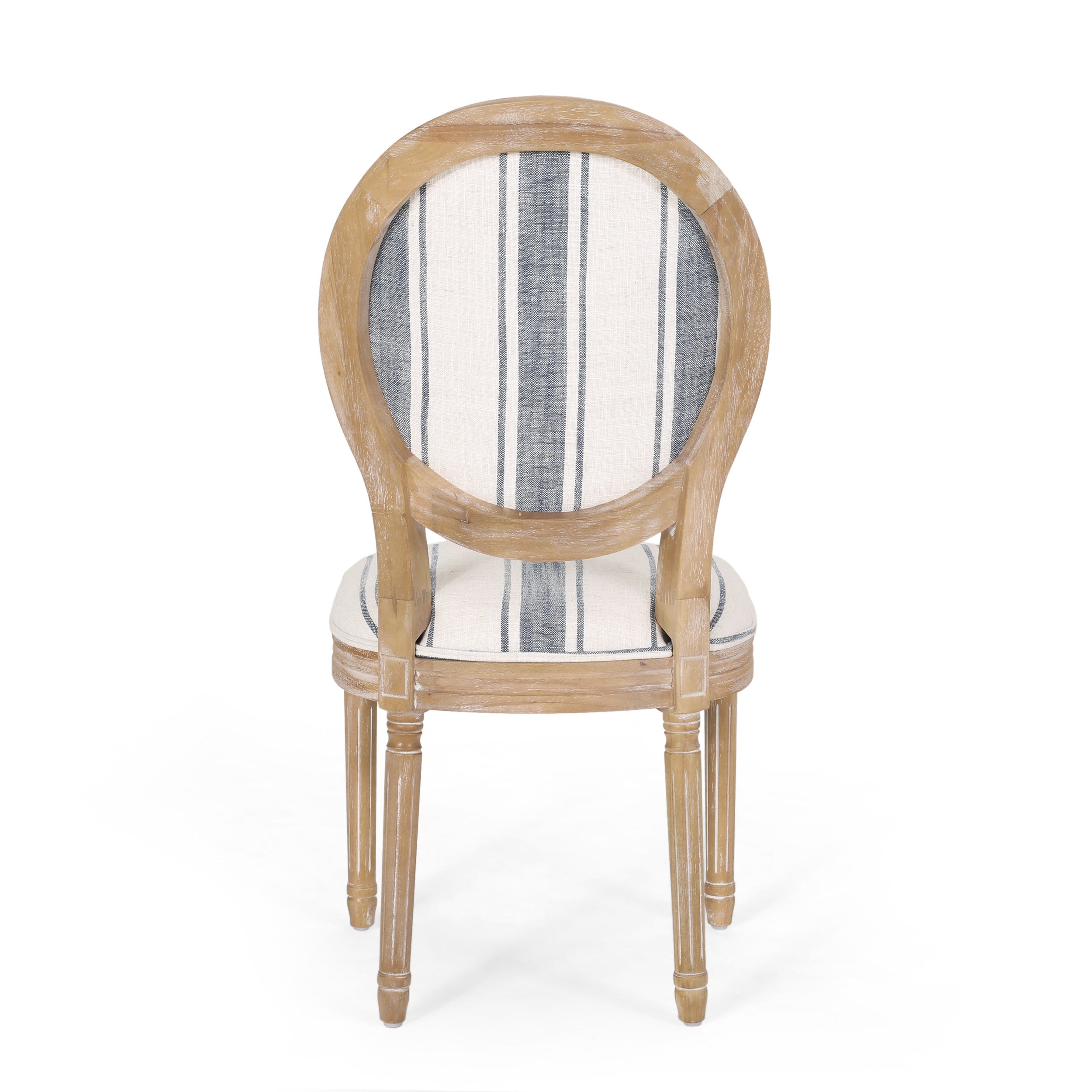 Lariya French Country Fabric Dining Chairs