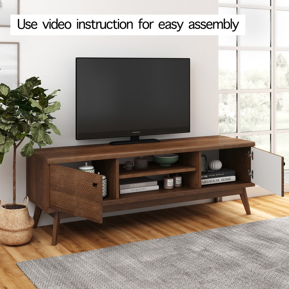 Living Skog Mid century TV Stand for TV's up to 65''