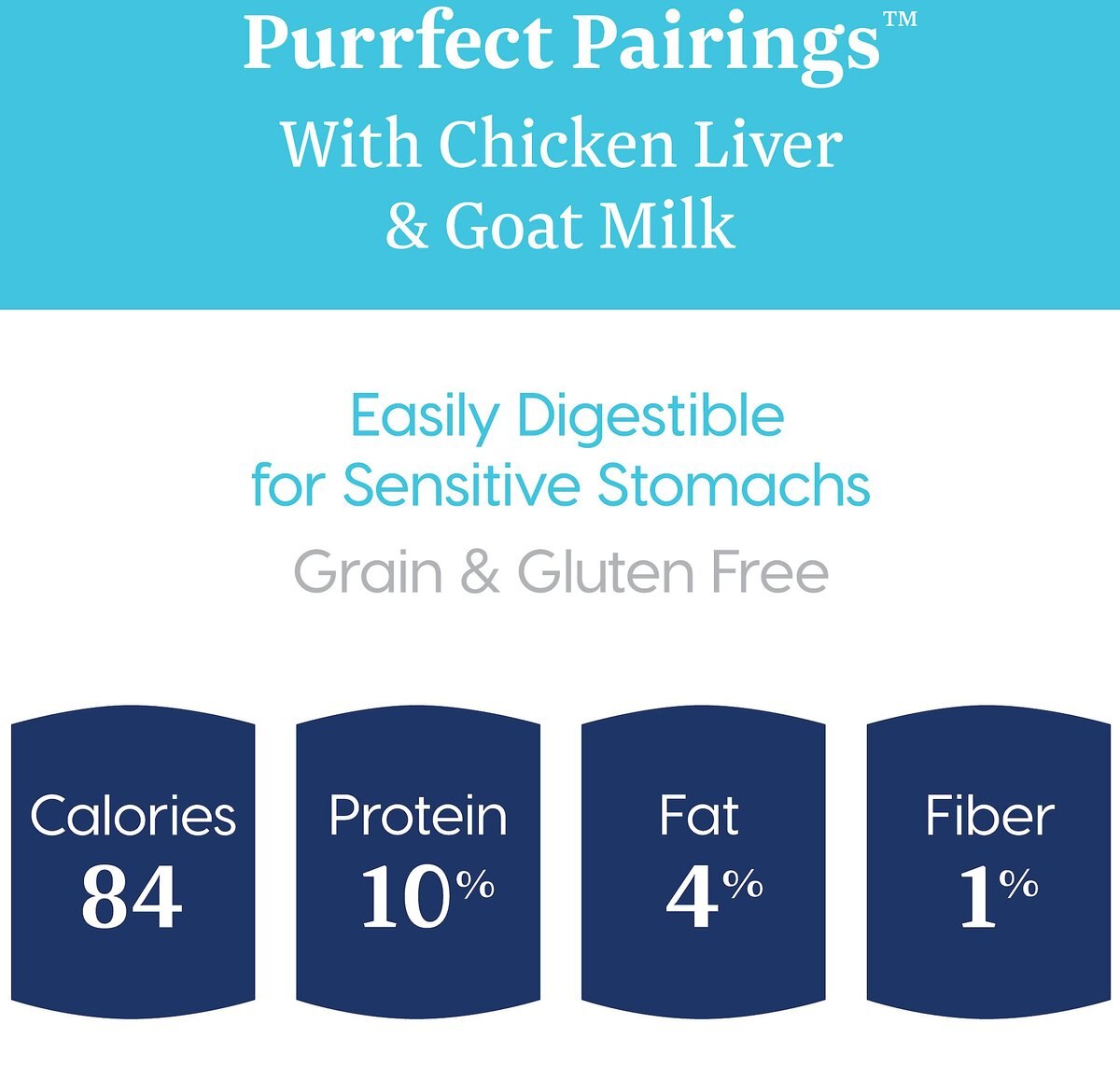 Solid Gold Purrfect Pairings Savory Mousse with Chicken Liver and Goat Milk Grain-Free Cat Food Cups