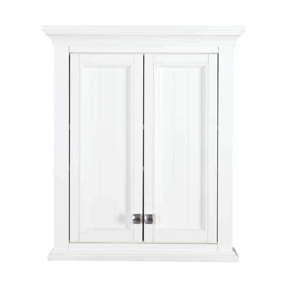 Foremost Brantley 24 in. W x 28 in. H Surface Mount Wall Cabinet in White BAWW2428