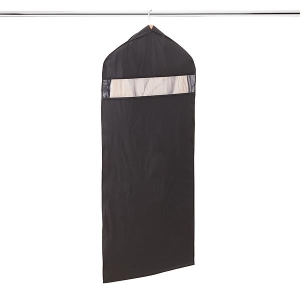 Black PEVA Hanging Dress Bag