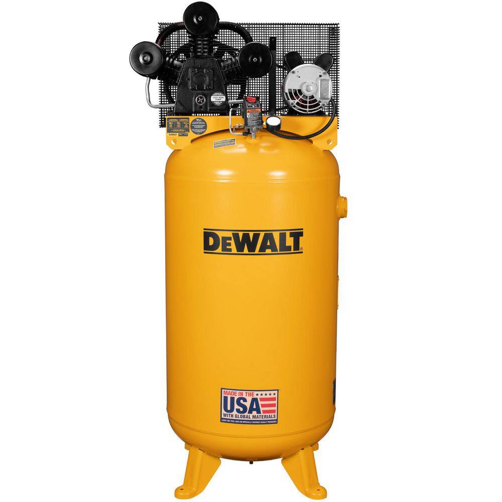 DW 80 Gal. 4.7 HP 155 PSI Stationary Electric Air Compressor DXCM801.COM