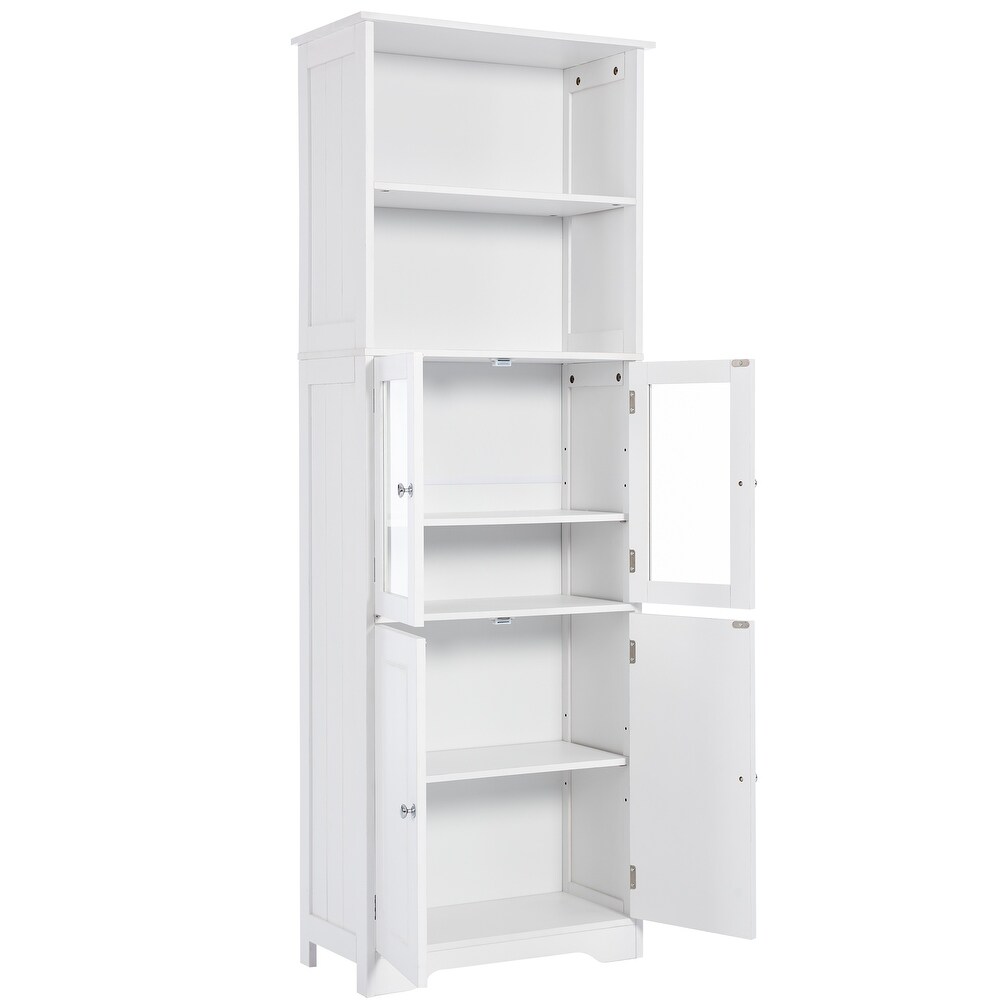 Tall Storage Cabinet with Shelves