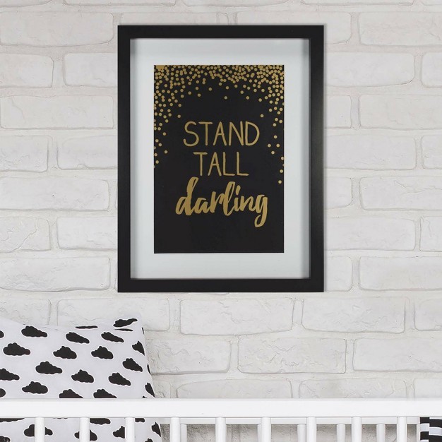 Roommates Framed Wall Poster Prints Stand Tall Gold