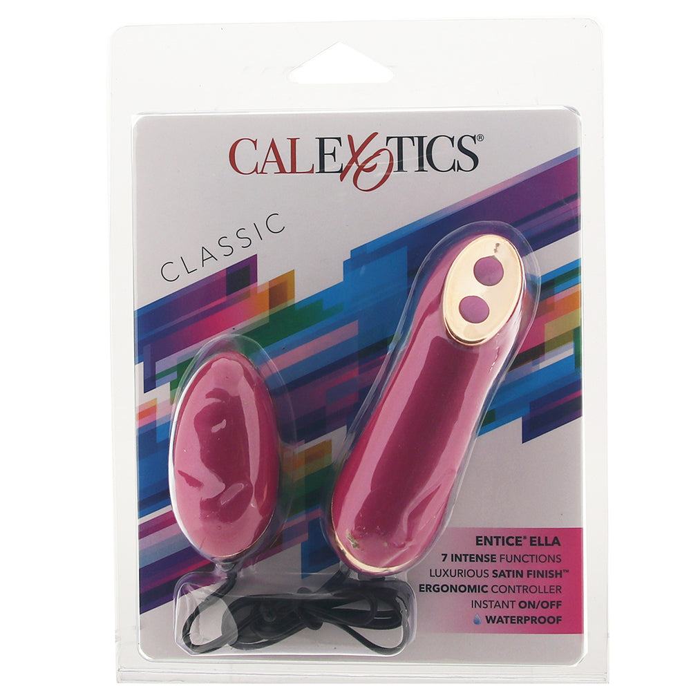 Entice Ella 7 Function Egg Vibe in Raspberry