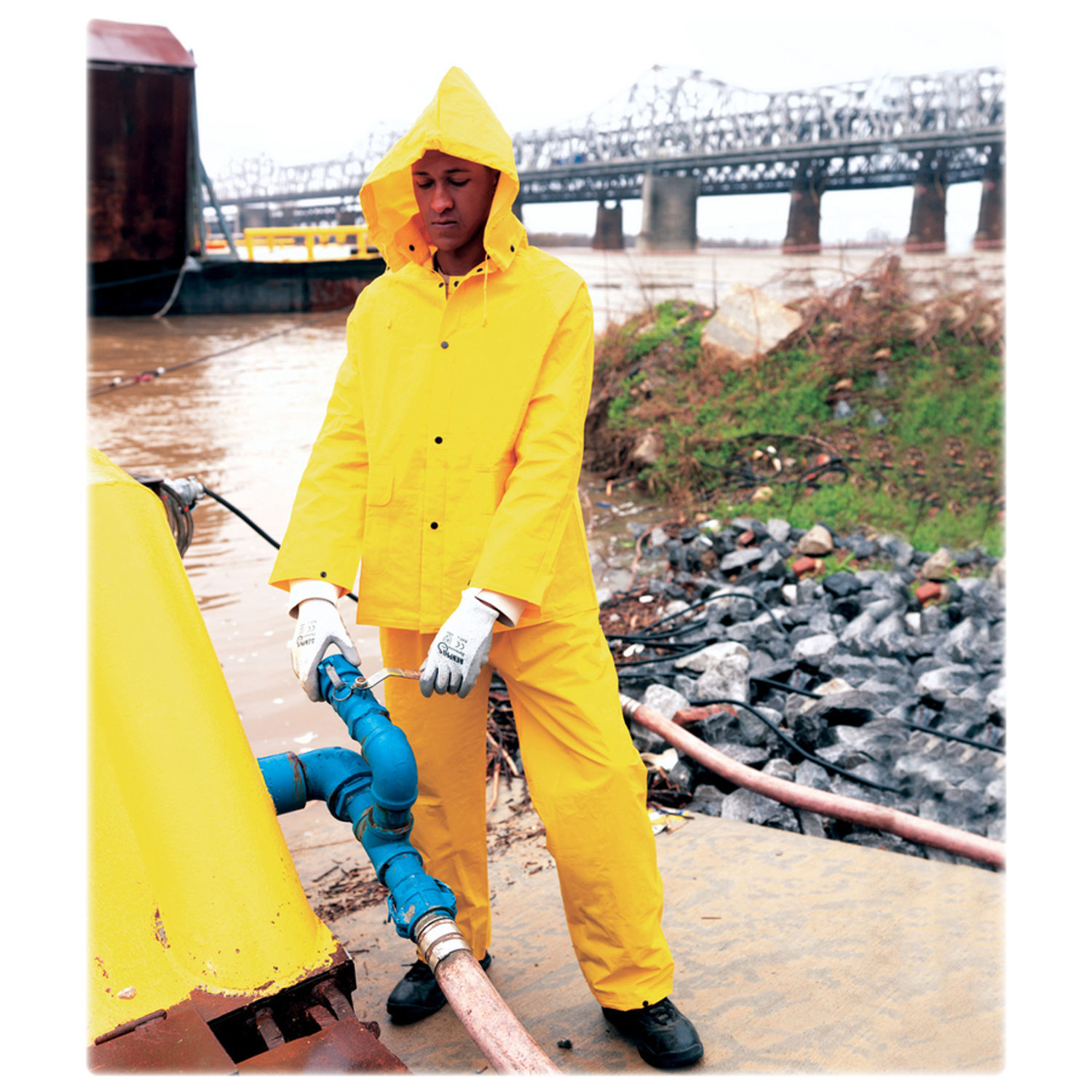 Three-piece Rainsuit by MCR Safety MCS2003X4