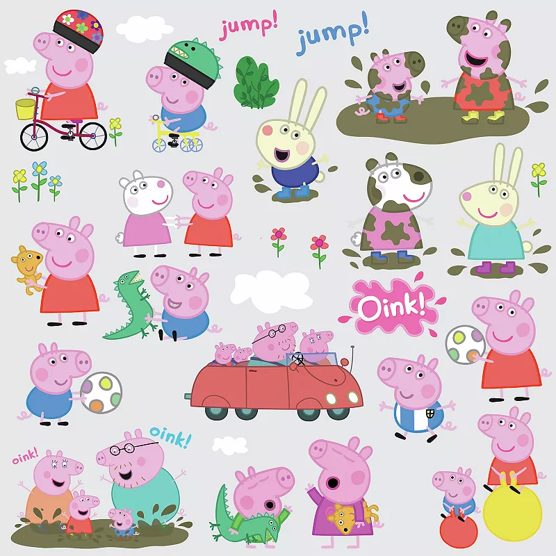 Peppa Pig Wall Decals by RoomMates