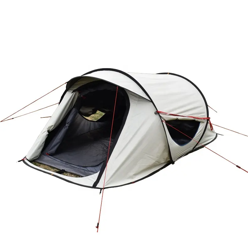 Camping Fun Outdoor Quick Set Up Camping Hiking Tent Boat Shape Beach Tent Pop Up Camping Tent