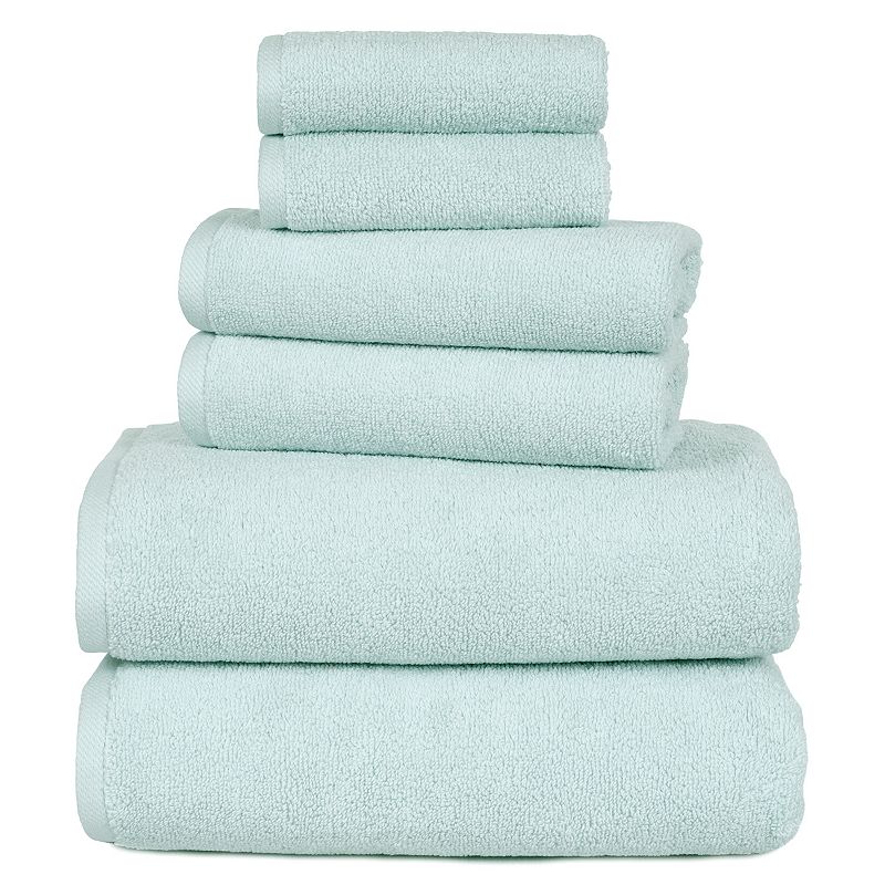 Portsmouth Home Zero Twist 6-piece Bath Towel Set