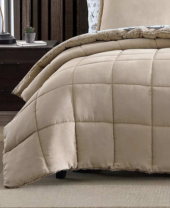 Eddie Bauer Sherwood Micro-Suede Comforter Set， Twin