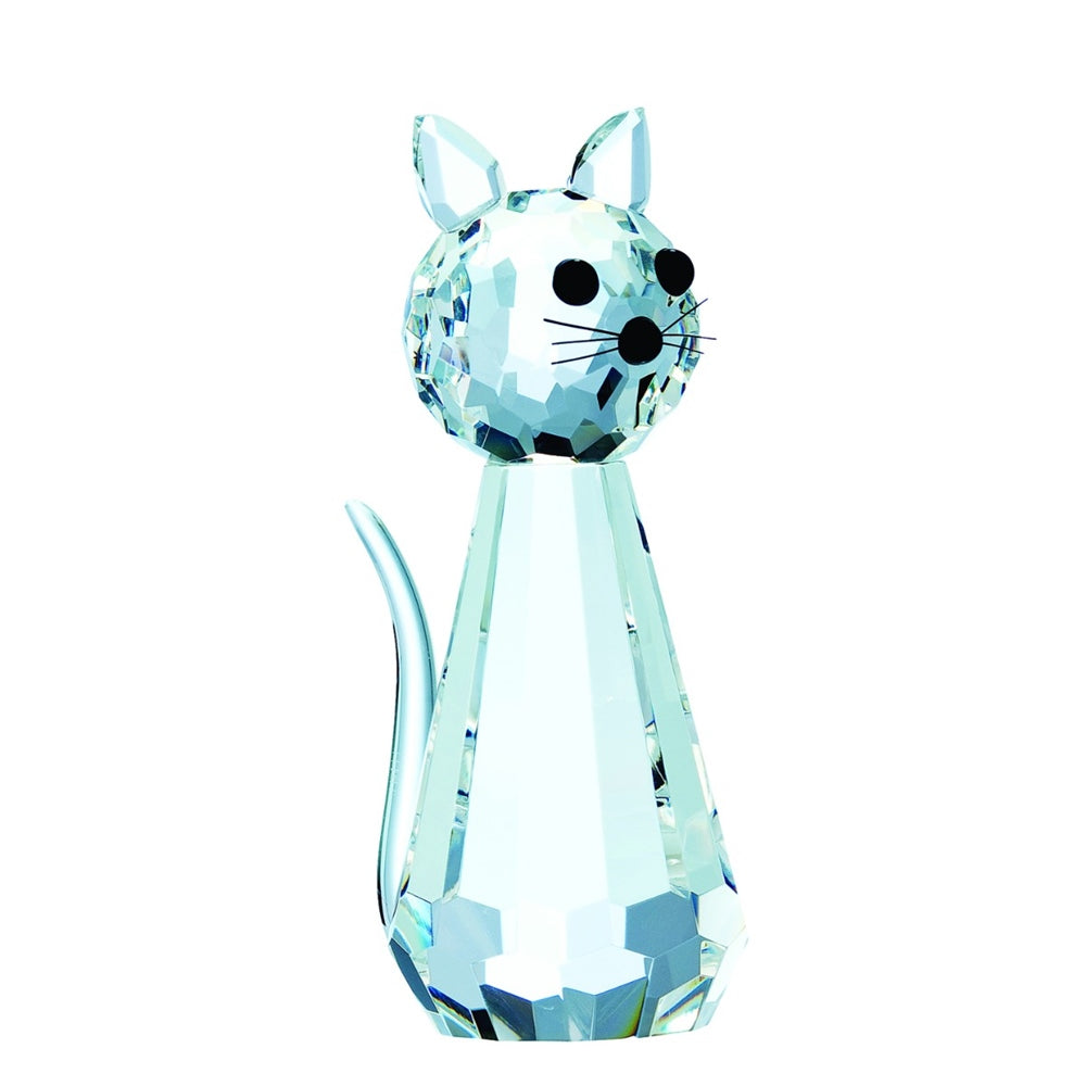 Galway Crystal Cat Standing