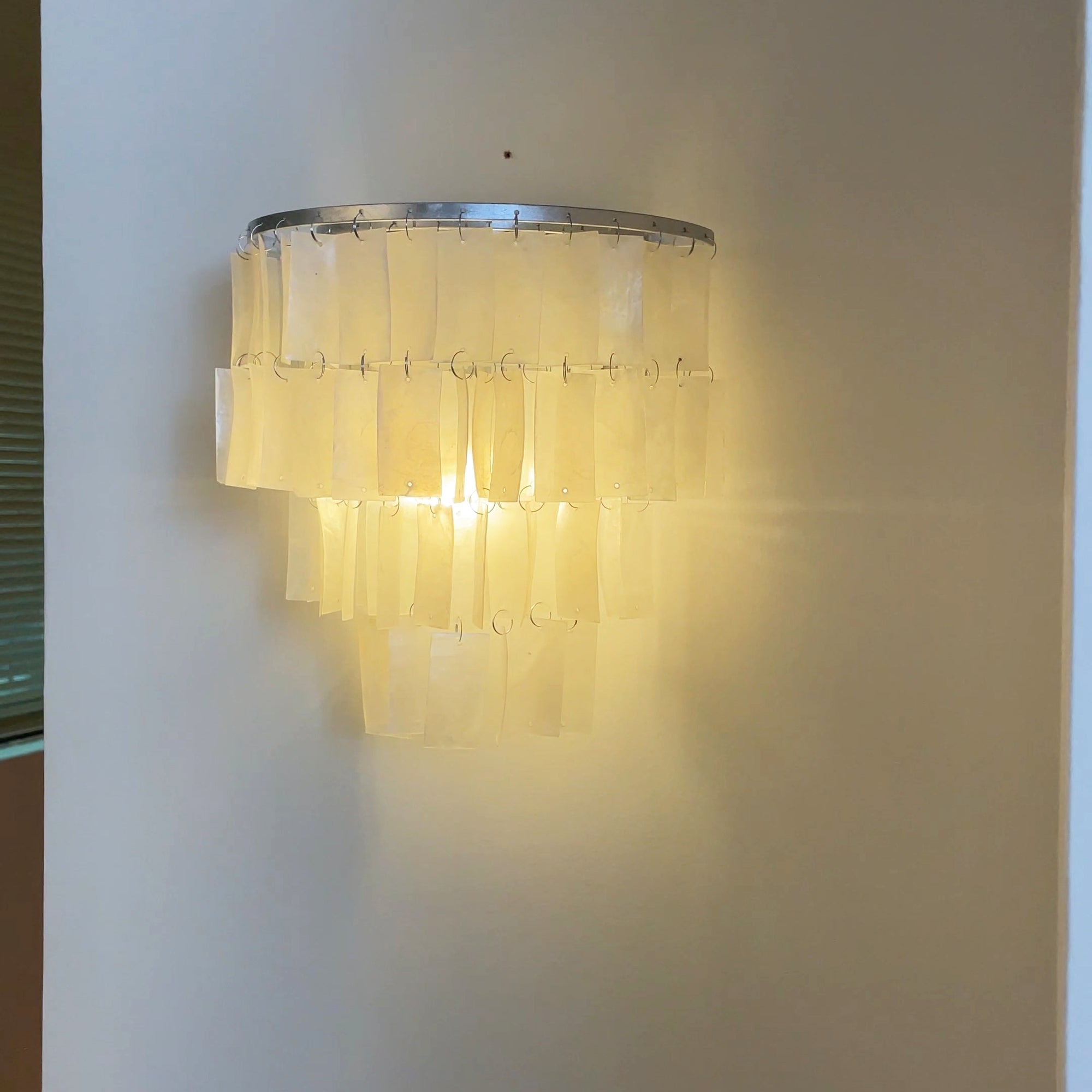 Skye Shell Tiered Wall Lamp