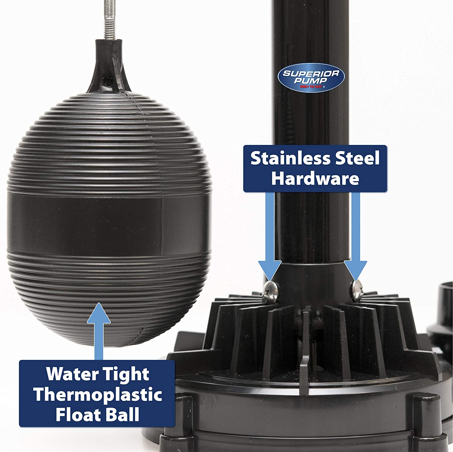 Superior Pump 1/3 HP Pedestal Sump Pump