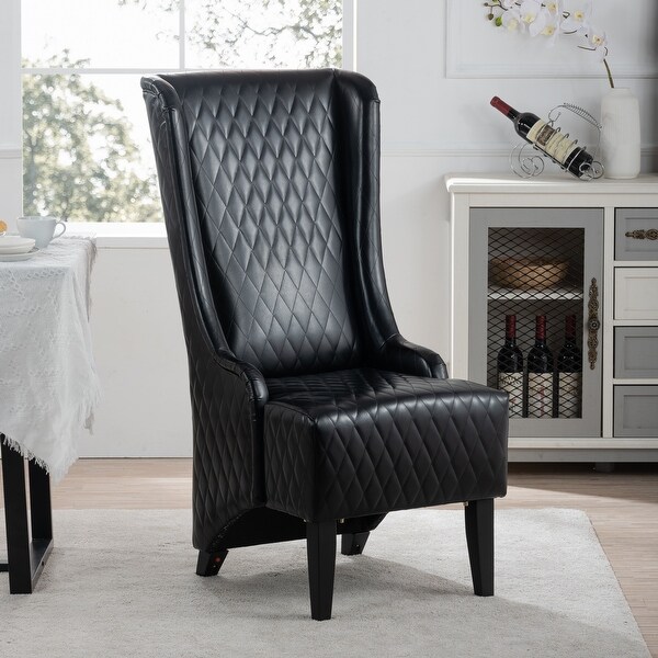 Modern Wide Wing Back Chair ，Side Chair for Living Room