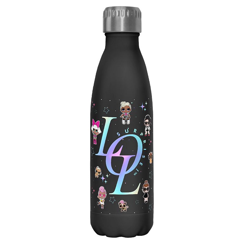 LOL Surprise Characters Starry Background 17-oz. Stainless Steel Water Bottle