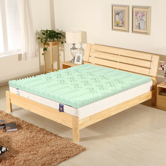 Costway 38954126 3 Inch Comfortable Mattress Toppe...