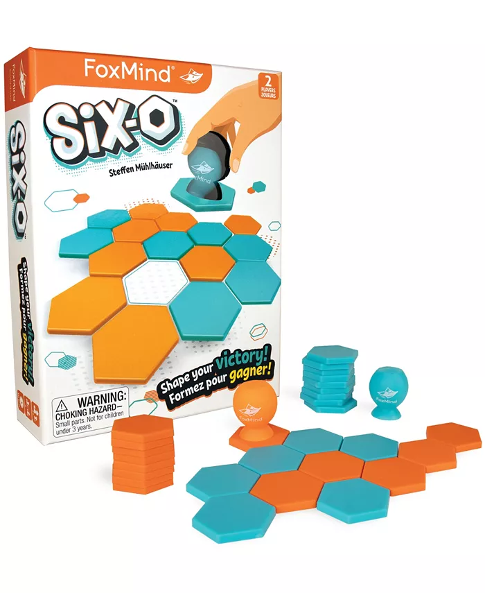 University Games Foxmind Games Six-O Strategy Game