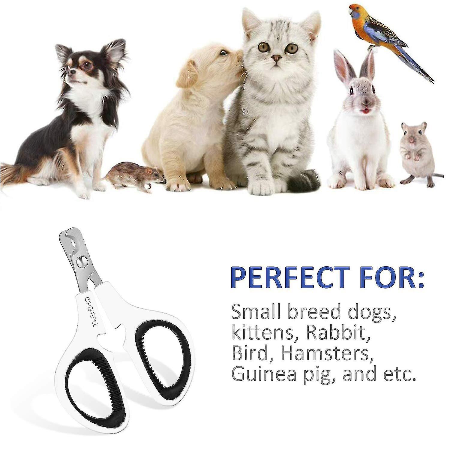 2pcs Pet Nail Clippers Update Version Cat Kitten Claw Nail Clippers For Trimming Professional Pet Na