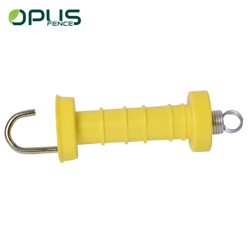 Plastic UV resistance garden spring electric fence gate handle