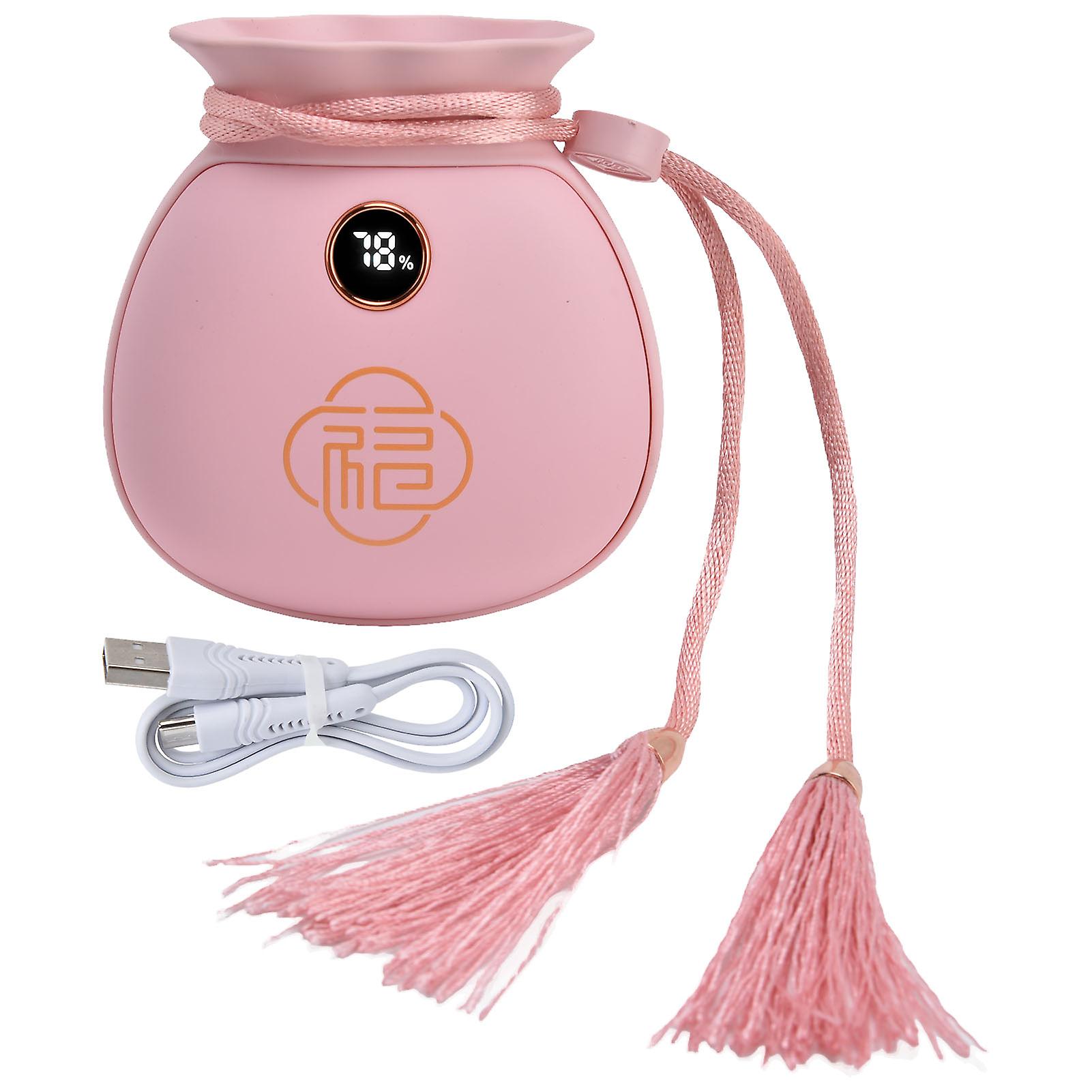 Mini Hand Warmer Lucky Bag Design Usb Rechargeable Electric Handy Warmer For Winterpink