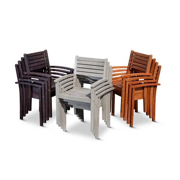 DTY Outdoor Living Leadville 5Piece Eucalyptus Dining Set