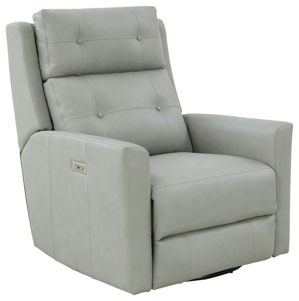 8PH 1119 Marconi Swivel Glider Recliner  Corbett Chromium   Contemporary   Recliner Chairs   by Kolibri Decor  Houzz