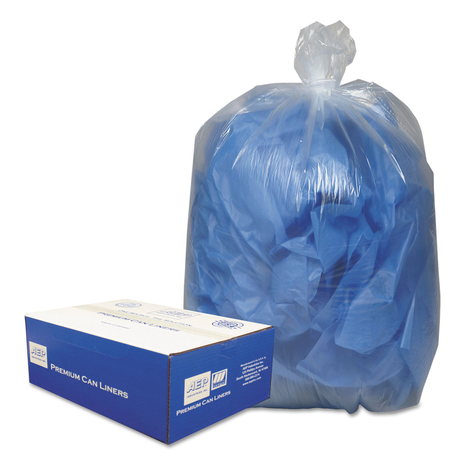 Linear Low-Density Can Liners by Classic Clear WBI385822C