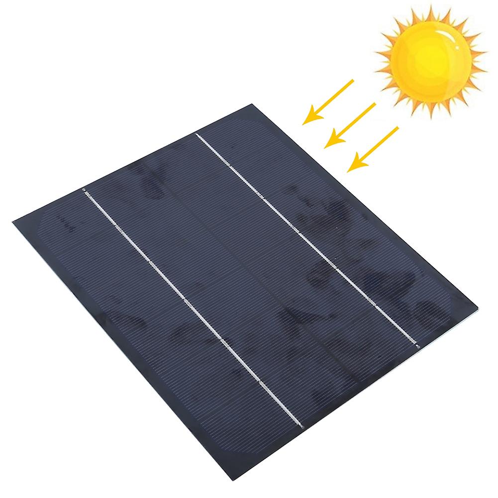 6w 6v Monocrystalline Silicon Solar Panel Outdoor For Diy Battery Charger Power Supply