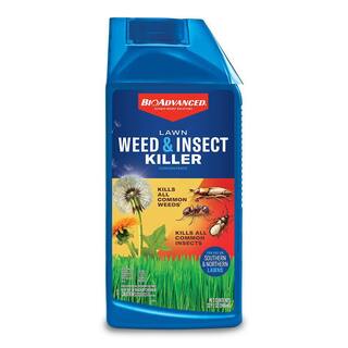 BIOADVANCED 32 oz. Concentrate Lawn Weed and Insect Killer 800200B